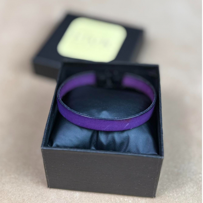 Bratara personalizabila din piele naturala, Cleo, diverse culori [4]