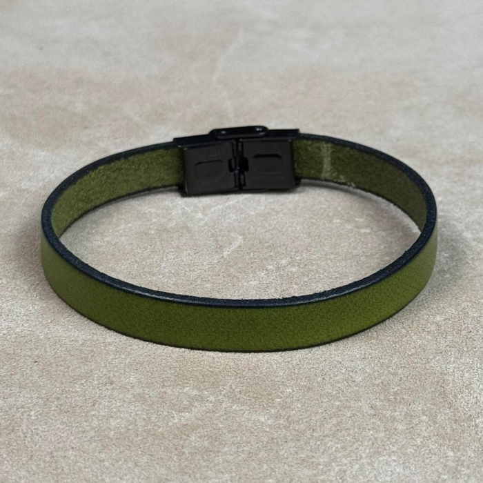 Bratara personalizabila din piele naturala, Cleo, diverse culori [2]