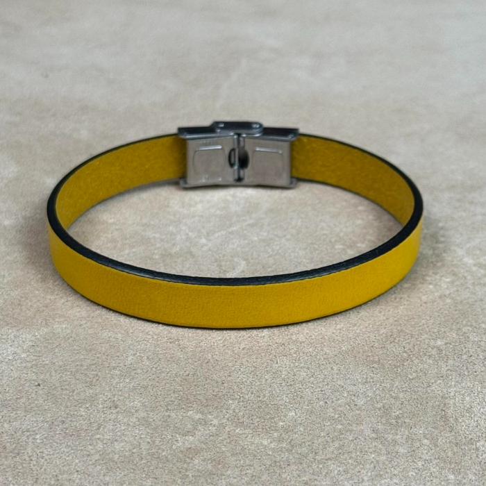 Bratara personalizabila din piele naturala, Cleo, diverse culori [2]