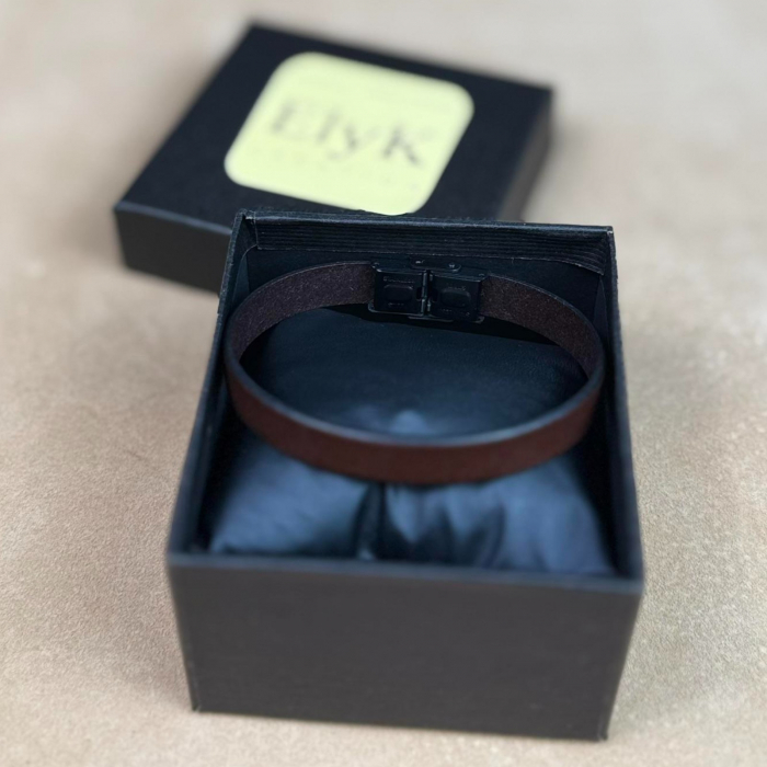 Bratara personalizabila din piele naturala, Cleo, diverse culori [3]