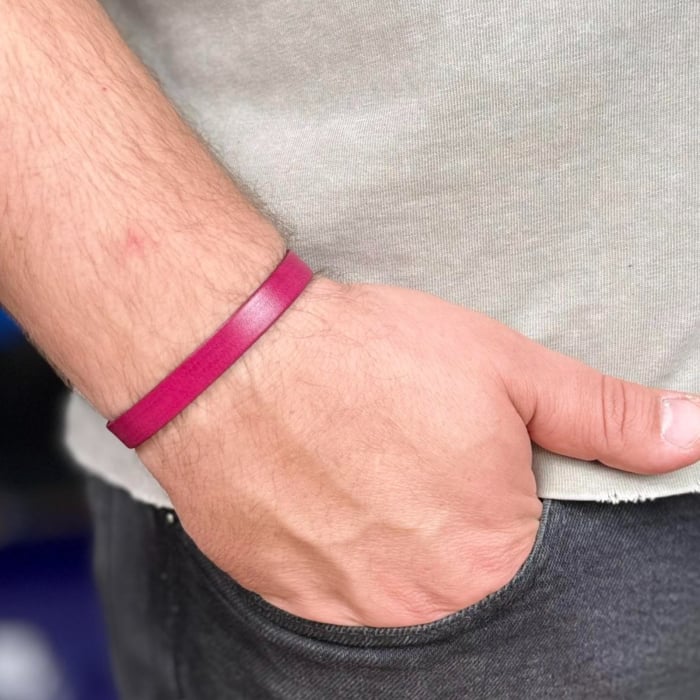 Bratara din piele naturala, Cleo, diverse culori [3]