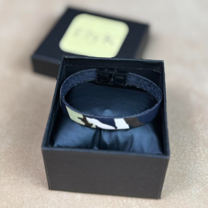 Bratara din piele naturala, Cleo, diverse culori [4]