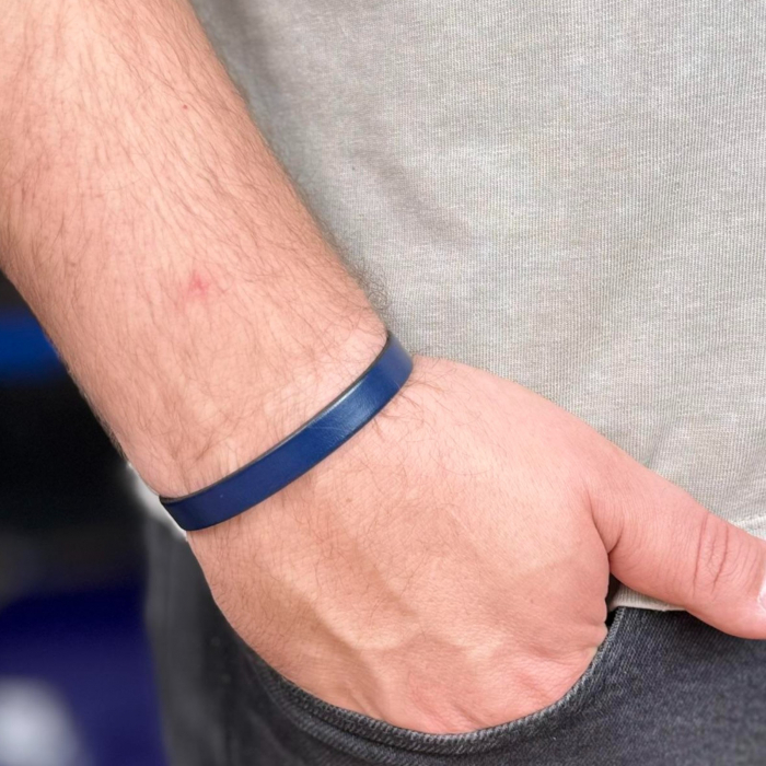 Bratara personalizabila din piele naturala, Cleo, diverse culori [3]