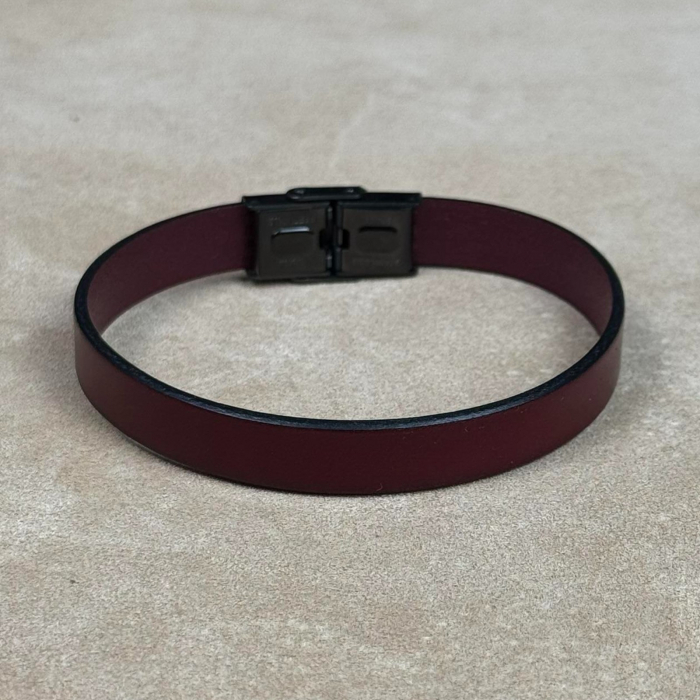 Bratara personalizabila din piele naturala, Cleo, diverse culori [2]