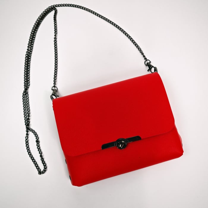 Geanta dama din piele naturala, Mony, Rosie, imprimeu pisica de mare [1]