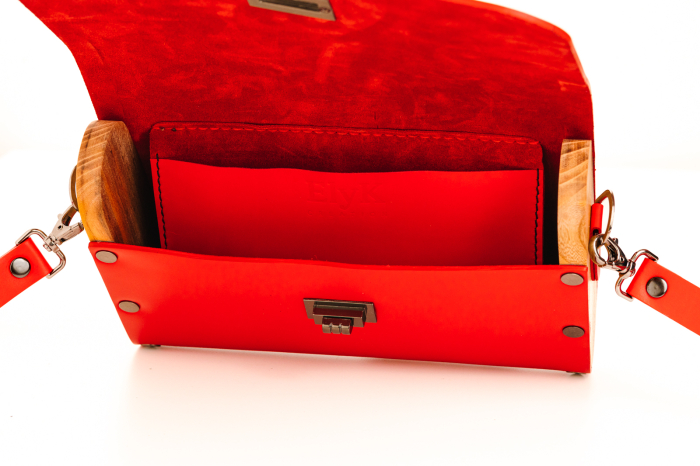 Geanta dama din piele naturala si lemn masiv, Katy [3]