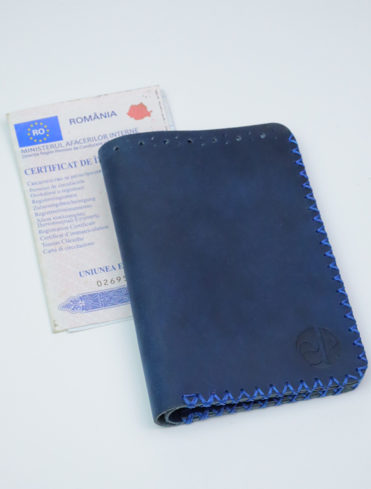 Portofel Barbati din Piele Naturala Jack L - Compartiment Certificat Inmatriculare [8]