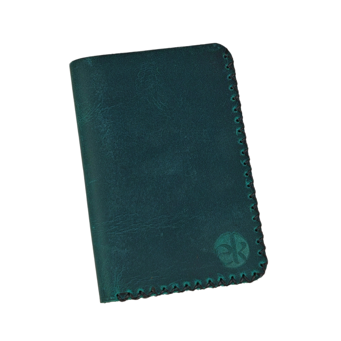 Portofel barbati din piele naturala, Jack L, turcoaz [4]