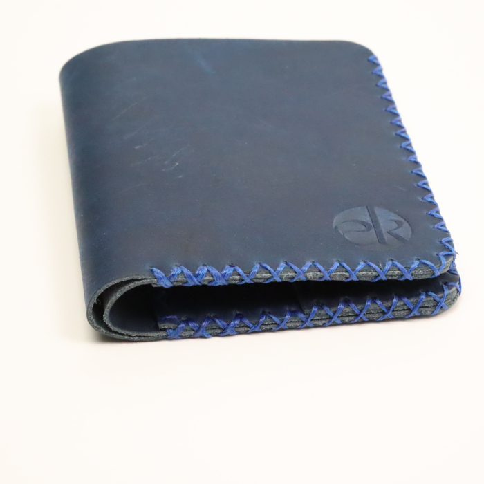Portofel barbati din piele naturala, Jack S, albastru [4]