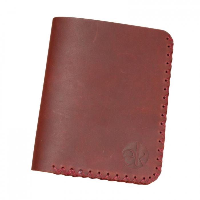 Portofel personalizabil barbati din piele naturala, Jack S, grena [8]