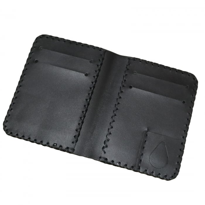 Portofel barbati din piele naturala, Jack S, negru [7]
