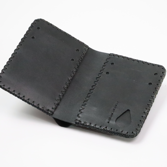 Portofel barbati din piele naturala, Jack S, negru [7]