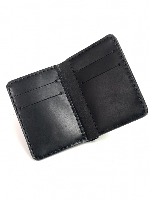 Portofel barbati, personalizabil, din piele naturala, Atlas, Negru [3]