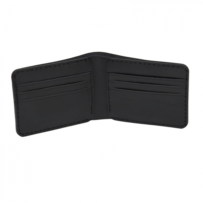 Portofel personalizat clasic barbati din piele naturala, Hector, negru [9]