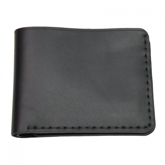 Portofel personalizat clasic barbati din piele naturala, Hector, negru [3]