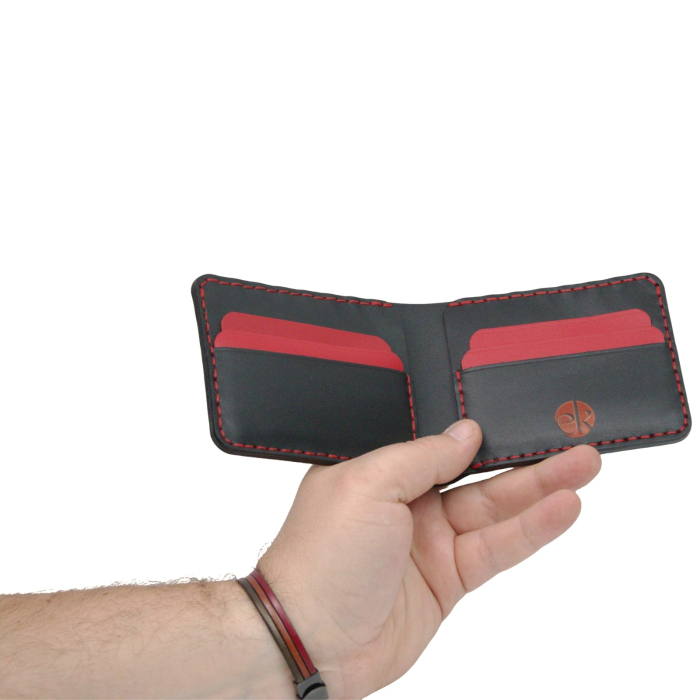 Portofel Barbati Hector Young – Piele Naturala Handmade, Design Clasic Bifold [3]