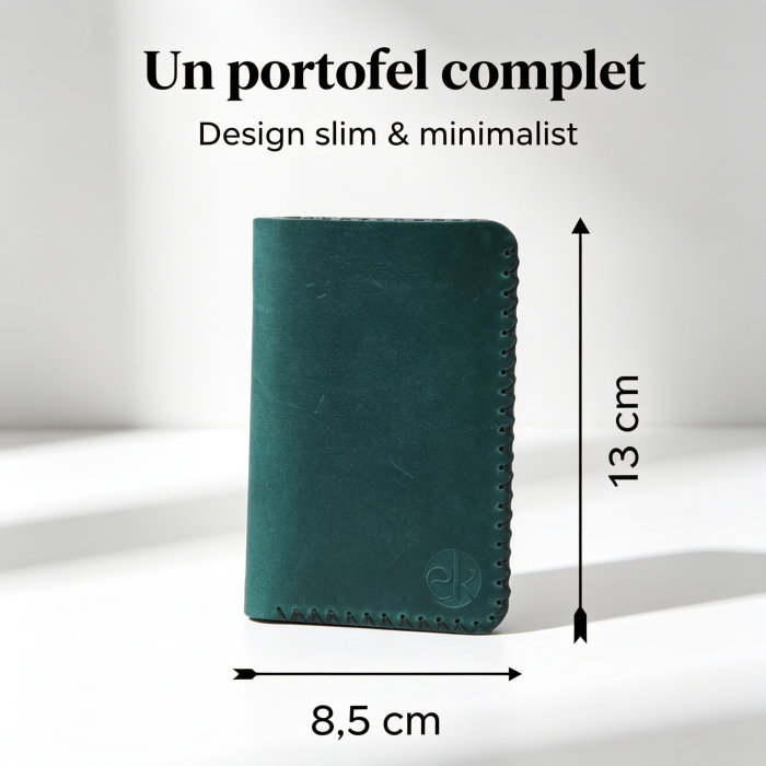 Portofel Barbati Jack 2 L pentru Certificat Inmatriculare si Monede – Piele Naturala [3]