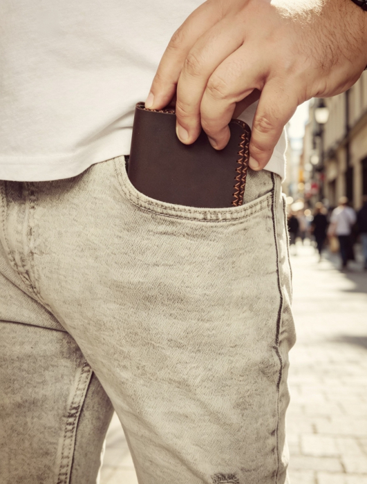 Portofel Barbati Jack 2 L pentru Certificat Inmatriculare si Monede – Piele Naturala [6]