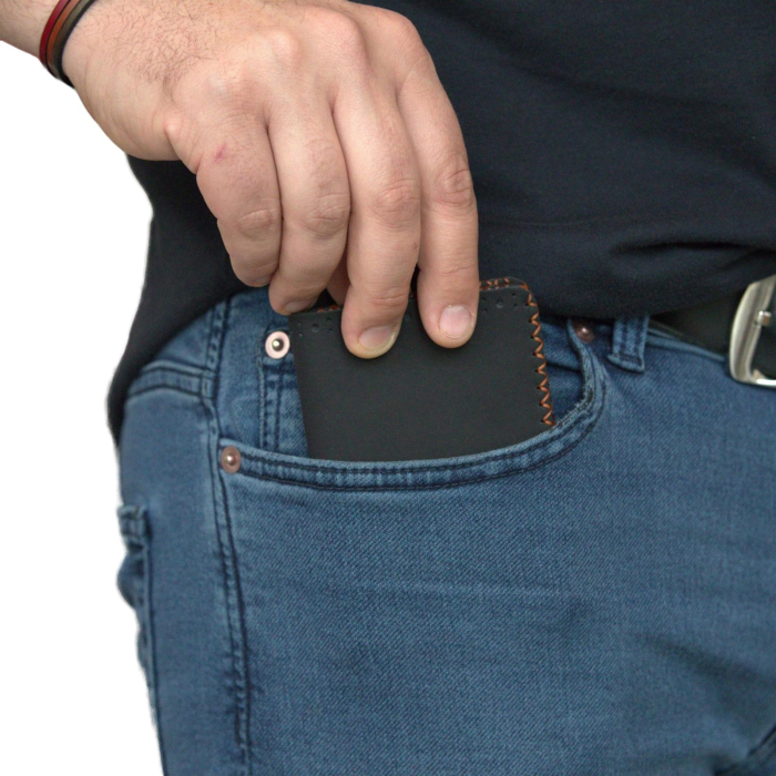 Portofel barbati Jack M, piele naturala premium, compartimentat pentru buletin, carduri si bancnote [5]