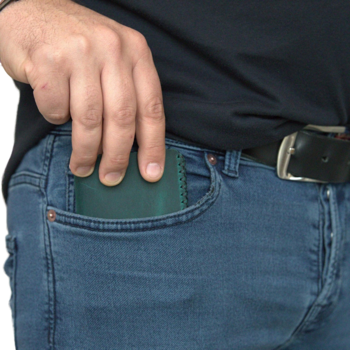 Portofel barbati Jack M, piele naturala premium, compartimentat pentru buletin, carduri si bancnote [5]