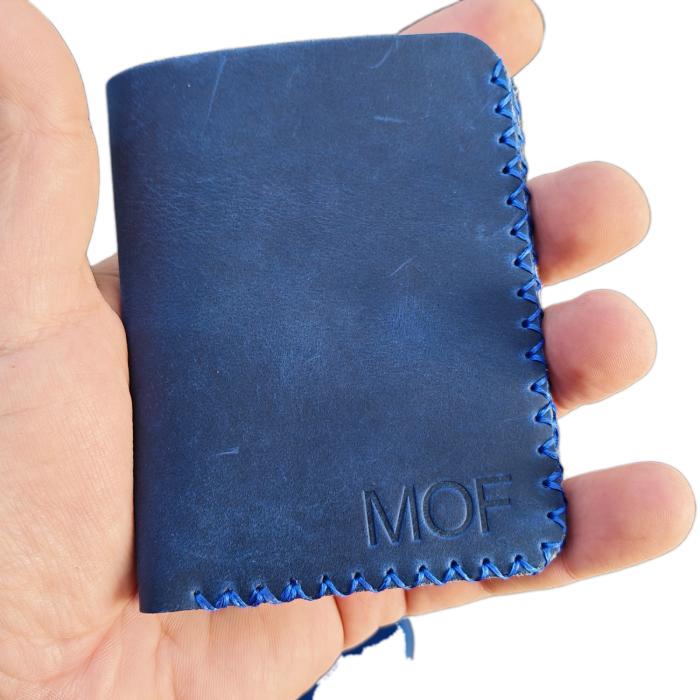 Portofel barbati Jack S personalizat prin gravura, piele naturala premium, design ultra-subtire pentru carduri [5]