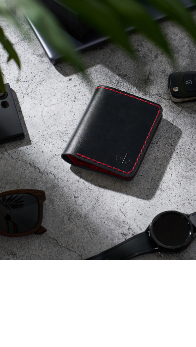 Portofel Barbati Odin din Piele Naturala, Design Slim Bifold [5]