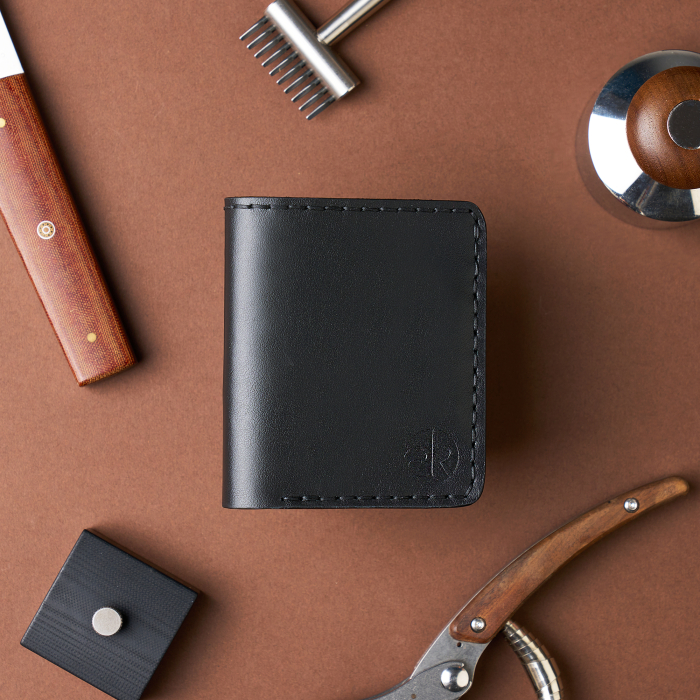 Portofel Barbati Odin din Piele Naturala – Personalizabil, Design Slim Bifold [4]