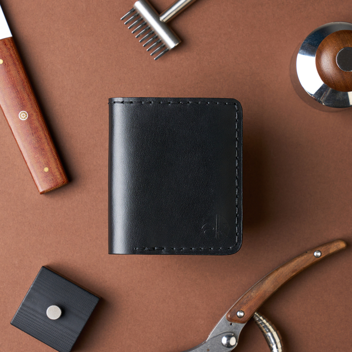 Portofel Barbati Odin din Piele Naturala – Personalizabil, Design Slim Bifold [2]