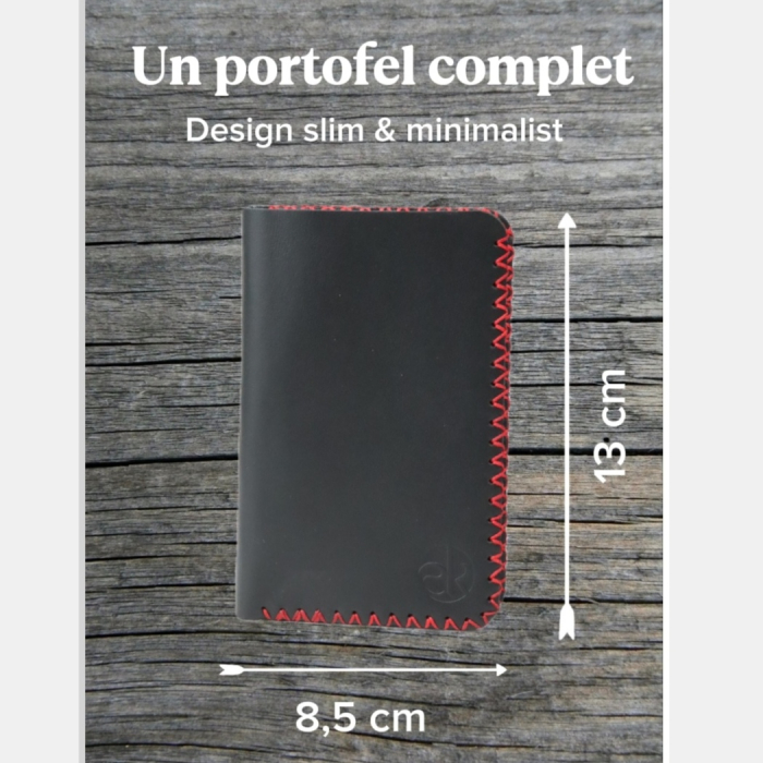 Portofel Barbati Personalizabil Jack 2 L – Piele Naturala pentru Talon Auto [5]