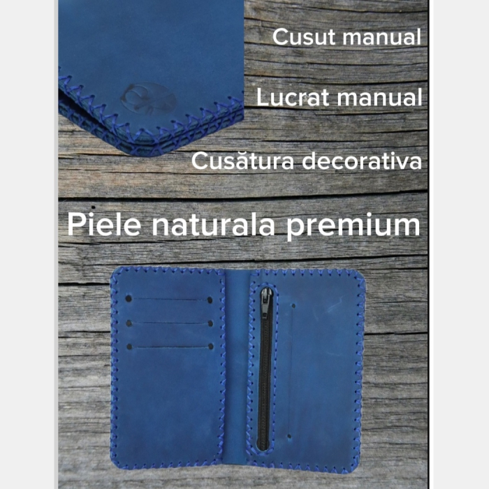Portofel Barbati Personalizabil Jack 2 L – Piele Naturala pentru Talon Auto [6]