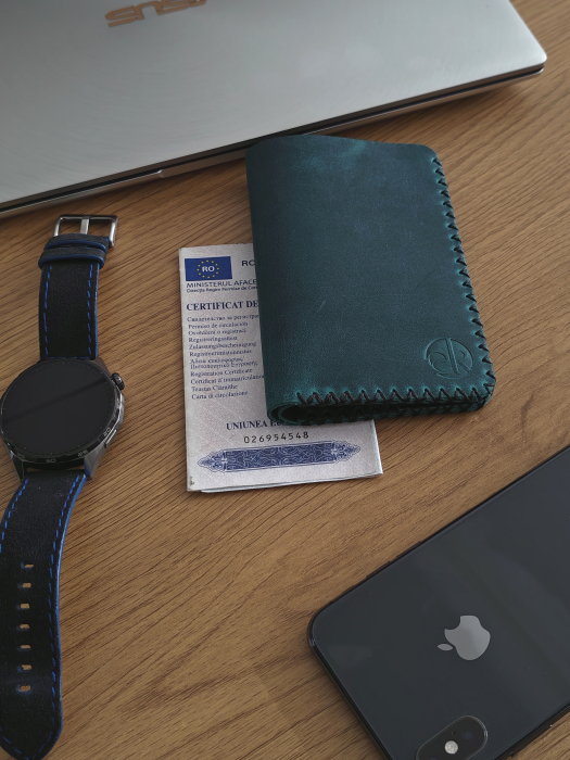 Portofel Barbati Personalizat din Piele Naturala Jack L – Spatiu Talon si CI [5]