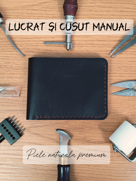 Portofel Barbati Personalizat Hector Young – Piele Naturala Handmade [4]