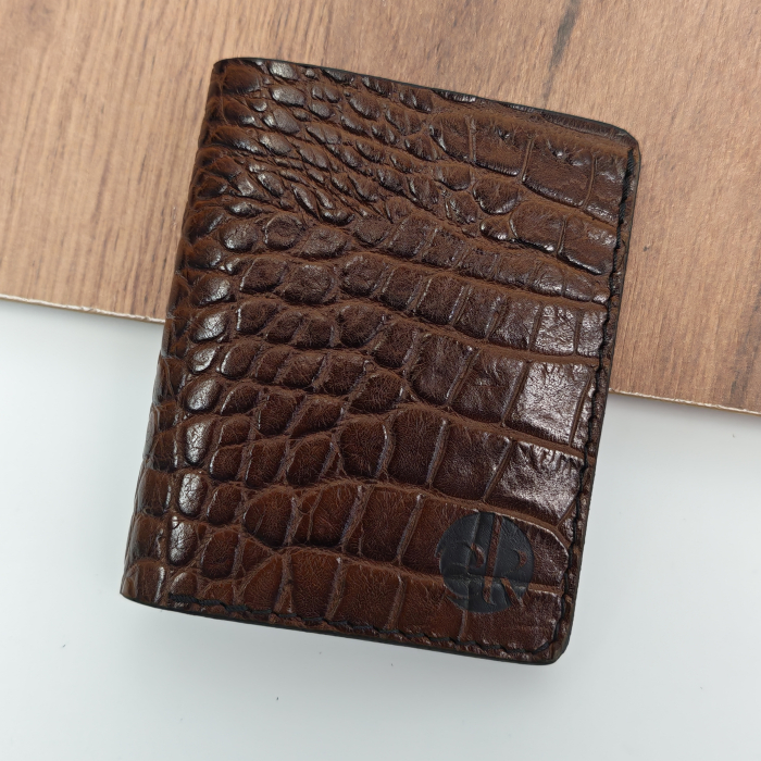Portofel Barbati Romeo din Piele Naturala, inchidere magnetica – Design Minimalist Personalizabil, Lucrat Manual [4]