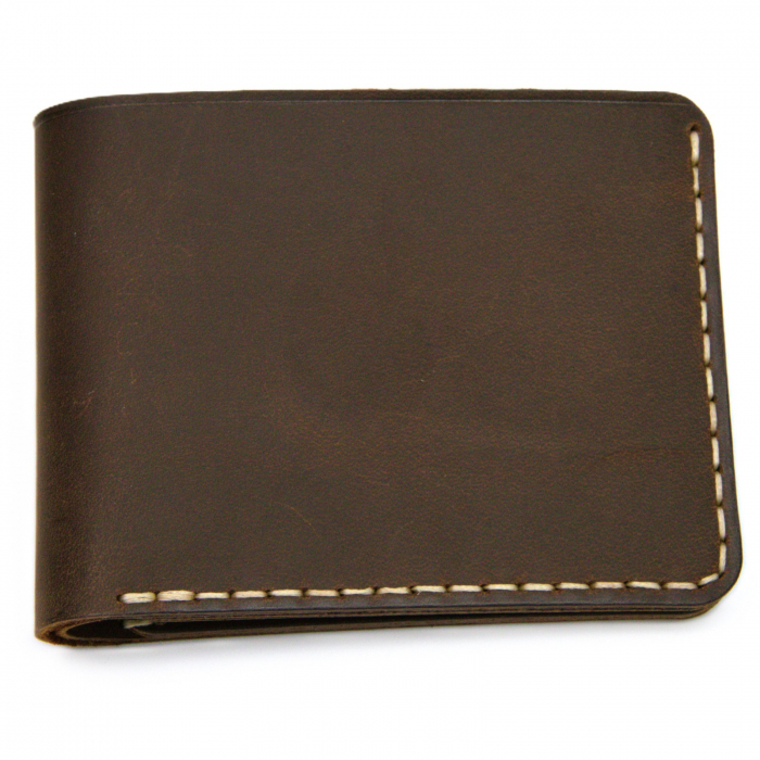 Portofel personalizabil clasic barbati din piele naturala, Hector, maro [3]