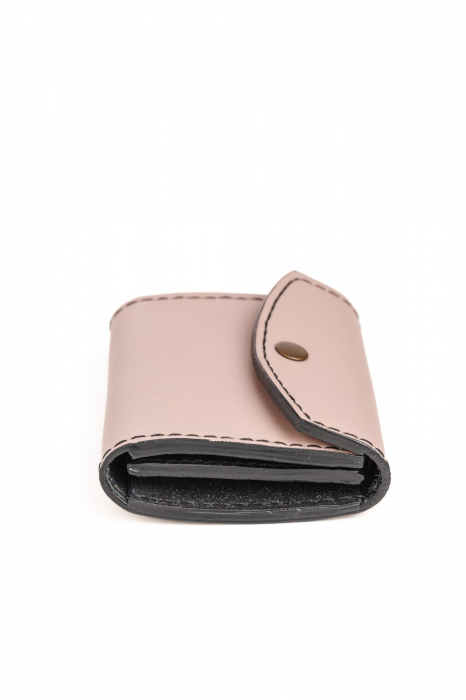 Portofel dama din piele naturala, personalizabil, Dalia, Bej [4]