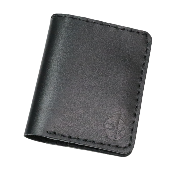 Portofel din piele naturala, personalizabil, Odin, negru [8]