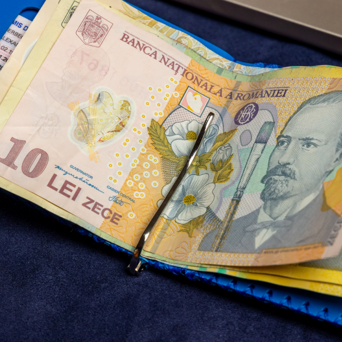 Portofel slim barbati din piele naturala, lucrat si cusut manual, Loki, handmade, Maro ( Crazy Horse ) [8]