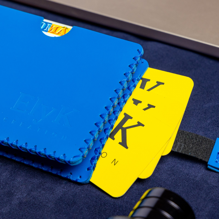 Portofel slim barbati din piele naturala, lucrat si cusut manual, Loki, handmade, Maro ( Crazy Horse ) [5]