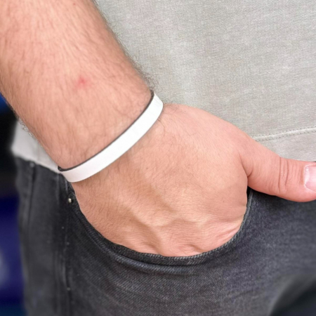 Bratara personalizabila din piele naturala, Cleo, diverse culori [2]