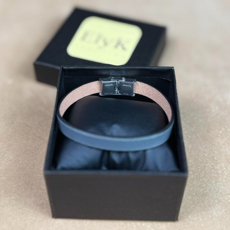 Bratara personalizabila din piele naturala, Cleo, diverse culori [3]