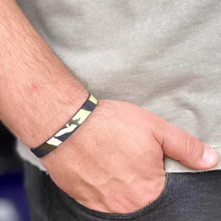 Bratara din piele naturala, Cleo, diverse culori [2]