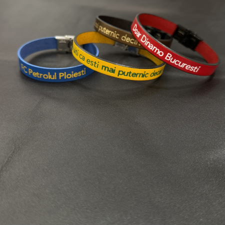 Bratara personalizabila din piele naturala, Cleo, diverse culori [5]