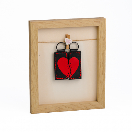 Diverse - Set 2 brelocuri One heart together