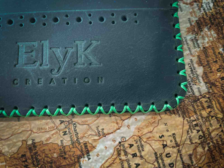 Portcard din Piele Naturala Cusut Manual Remus Personalizabil – Suport Carduri Plat, Diverse Culori [2]