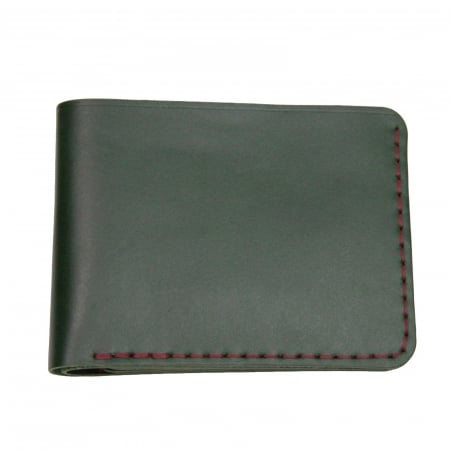 Portofel clasic barbati din piele naturala, Hector, verde [2]