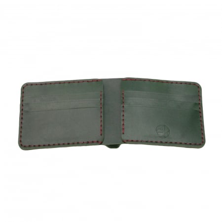 Portofel clasic barbati din piele naturala, Hector, verde [6]