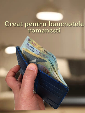 Portofel Barbati din Piele Naturala Jack L - Compartiment Certificat Inmatriculare [5]