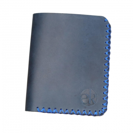Portofel personalizabil barbati din piele naturala, Jack S, albastru [7]