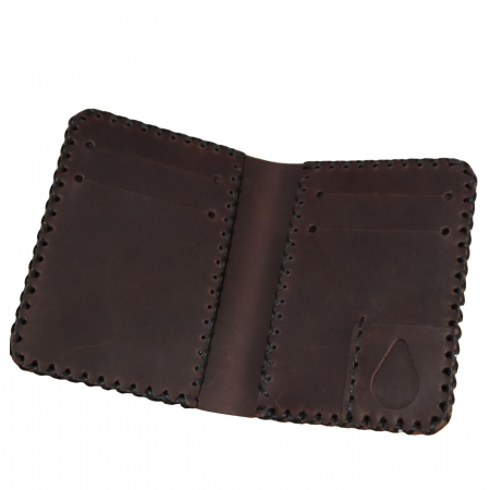Portofel personalizabil barbati din piele naturala, Jack S, maro [6]