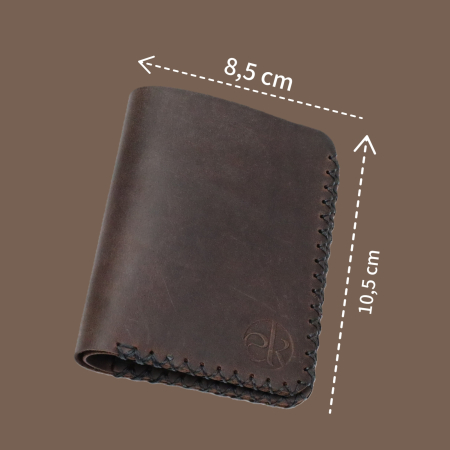 Portofel barbati din piele naturala, Jack S, maro [1]